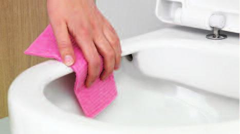 FOR HYGIENENS SKYLD HVA ER HYGIENIC FLUSH? Hygienic Flush er en revolusjonerende spyleteknikk som gir optimal hygiene ved hver spyling.