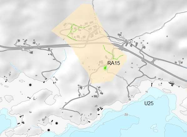 HOVUDPLAN AVLØP 2019-2029, UTKAST 58 6.16. Havåg Figur 27 Havåg reinsedistrikt.