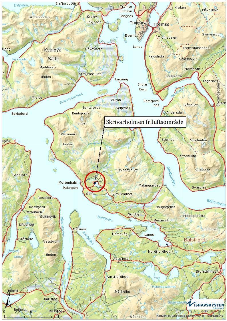 3. Kart over området Figur 1.