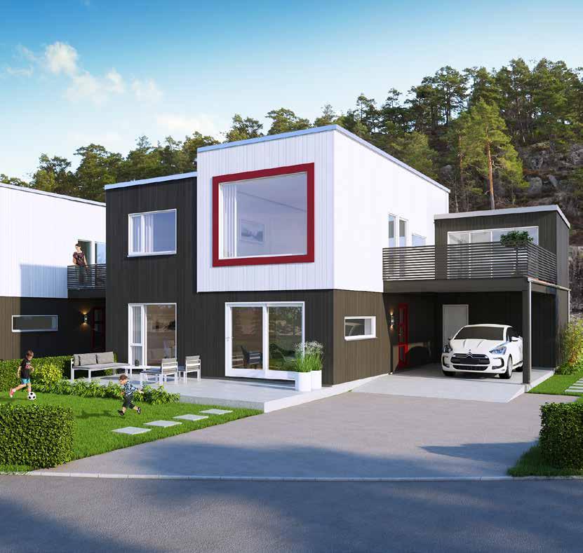 Boligtype Cross-Fit 4 moderne boliger i