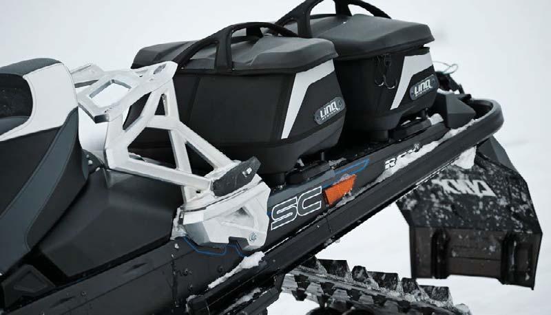 Takket være Lynx-tilbehøret vil snøscooteren alltid være klar for å takle enhver