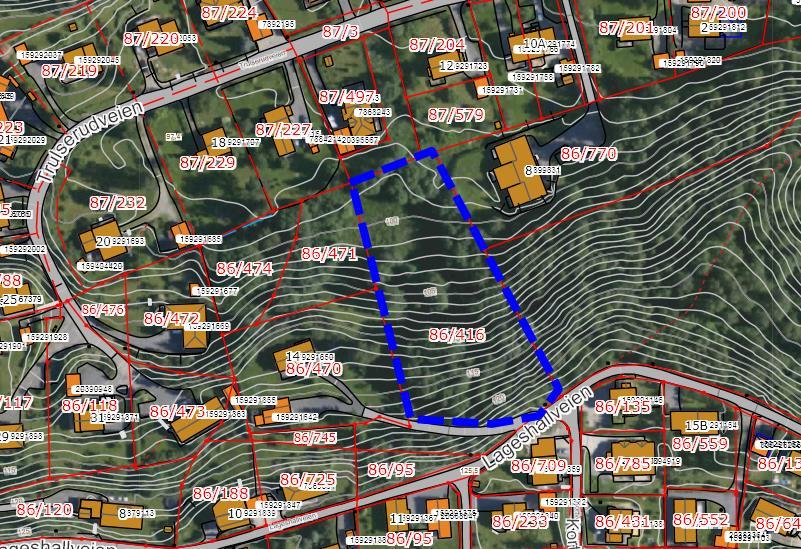 3.6.9 73 Bolig Rabba Storløkka 1, Hønefoss (B10) Dagens arealbruk Gjeldende formål Foreslått formål Arealstørrelse ca.