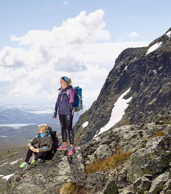 Utsikt fra Hallingskarvet. Fotograf Emile Holba.