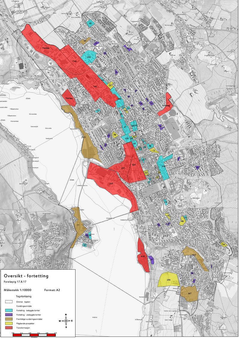 Om analyseobjektet Beskrivelse av analyseområdet Byplanen omfatter de områdene som naturlig defineres som byen Lillehammer, dette inkluderer Olympiaparken,