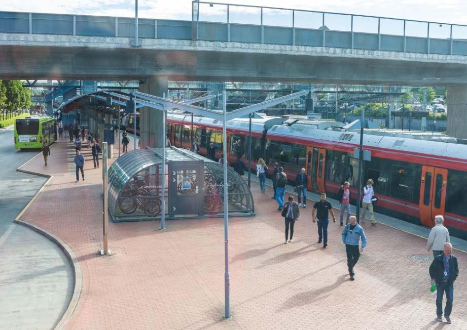 Viktig med hvilebenker i lokal- og nærsentre og langs fortau og gangareal.