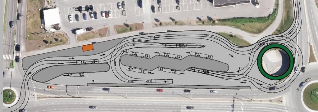 Kollektivterminal Giæverbukta Terminalen er et stort og viktig knutepunkt for bybussen i Tromsø. Det er flere utfordringer som skal løses.