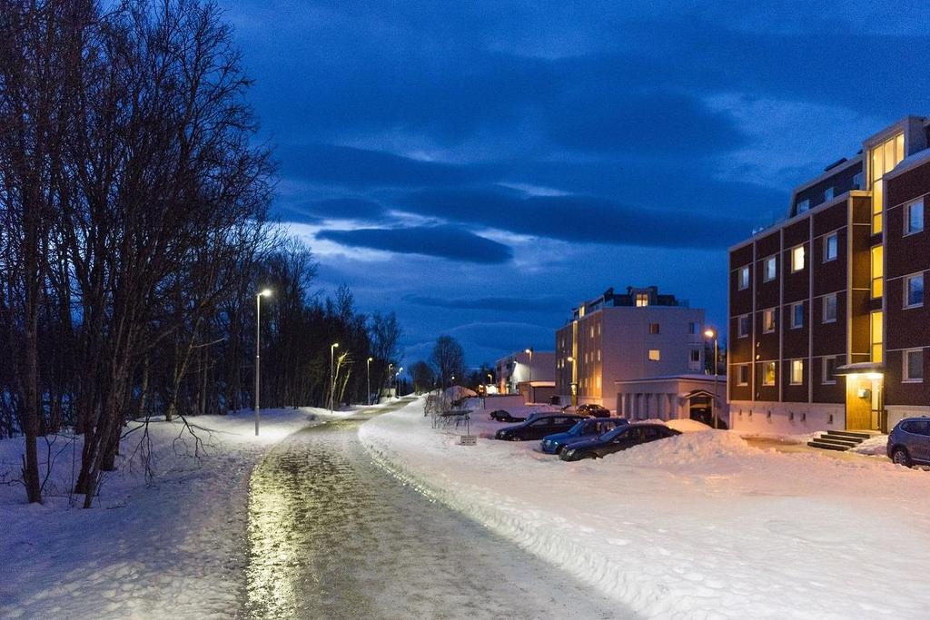 Også på området miljø/sykkel/gange er det bevilget midler over belønningsordningen til flere tiltak som forventes å gi god effekt for måloppnåelse: Ny trasé øst-vest på Tromsøya.