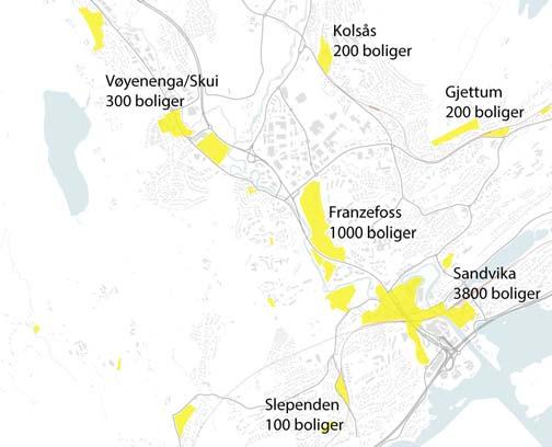 3. Fokusområde Sandvika-Vøyenenga 3.