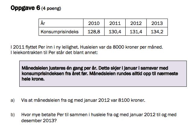 INDEKSREGNING -