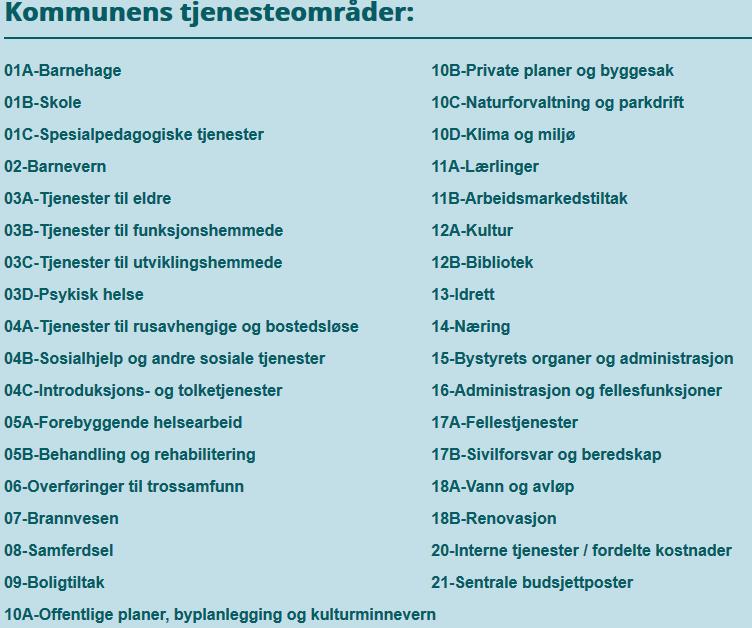 Fra budsjettvedtaket (drift): punkt 1.