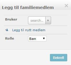 ikke er registrert, så kan man velge [Legg til nytt medlem].