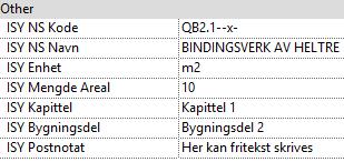 ifcc (config filen). Løsningen er foreløpig kun satt opp til å støtte dette ene property settet.