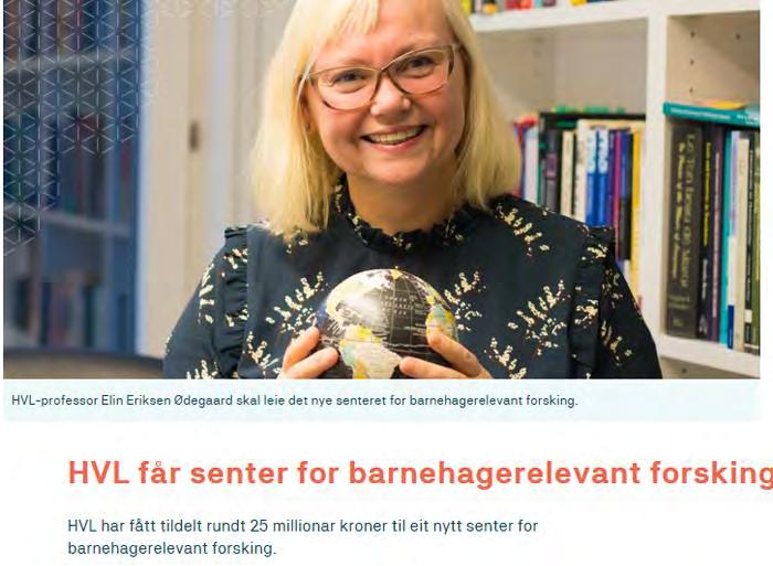 2017 STIMULERING Publiseringsfond Open Access B 88 000 STILTAK OA FORRGION TEKNOLØFT Sogn og Fjordane SF 30 000 000 100 119 000 Eit døme er prosjektet Kindergarten Knowledge (Kindknow) - Centre for