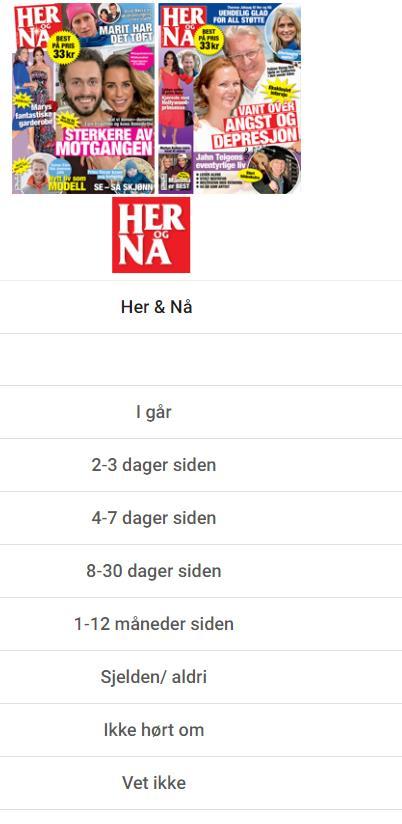 Device agnostic innsamling som tilpasser skjema etter