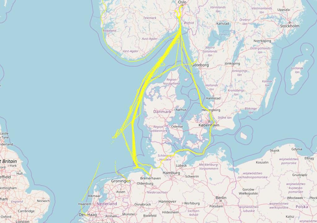havn. Hamburg og Antwerpen tilbyr strøm til store containerskip, men ikke til mindre feeder-skip som anløper Oslo. 6.1.