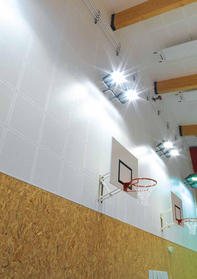 Cabinet Serge ROUX Architects, Sports College, Lons-le-Saunier, Frankrike, Contrapanel Wall, Globe