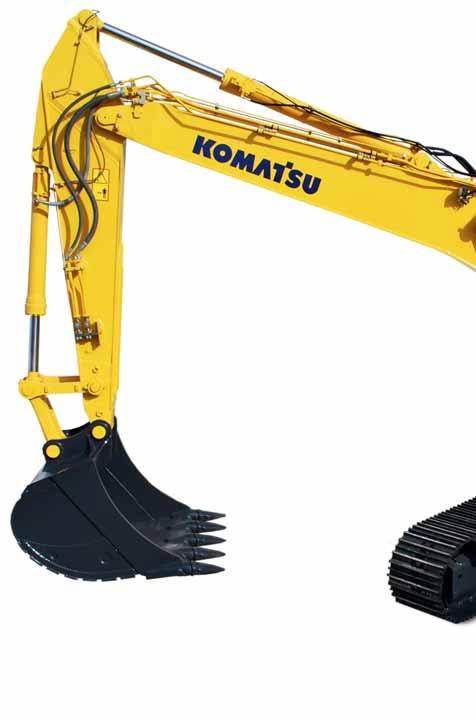 Ved første øyekast Komatsu -8 beltegravere setter nye standarder i verden for anleggsmaskiner.