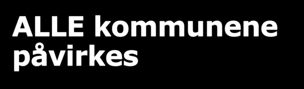 kommunene i fylkene, også de som