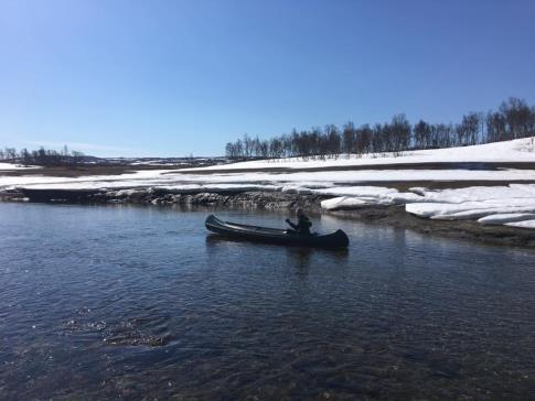 Esandsjøen ved foten av Sylan.