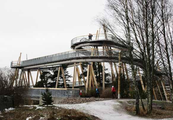 MAI Stovnertårnet som sto ferdig høsten 2017, er blitt en attraksjon. De som går kort rute søndag 13. mai, får muligheten til å gå til toppen av tårnet.