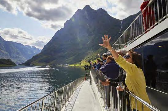 Billettkjøp: Hemsedal Turistkontor, 32 05 50 30 VISION OF THE FJORDS Join in a fjord cruise and experience one of the most beautiful and popular fjord areas in Norway, the UNESCO world heritage area