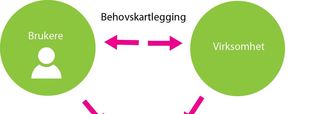 IT I PRAKSIS 21 Kontinuerlig behovskartlegging for å optimalisere tjenesten Brukerne av en tjeneste eller prosess har best oversikt over hvilke behov de har til en hver tid.