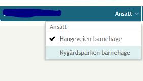 For brukere som skal ha tilgang til flere barnehager er det viktig at du sjekker at du har tilgang til de barnehagene du skal ha tilgang til. 5.