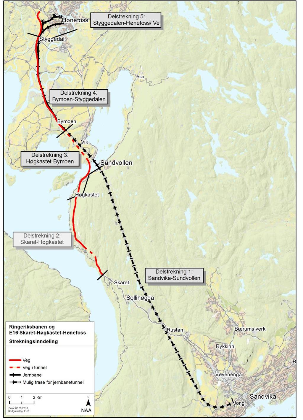 Største fellesprosjektet for veg og jernbane i Norge: 40 km dobbeltsporet