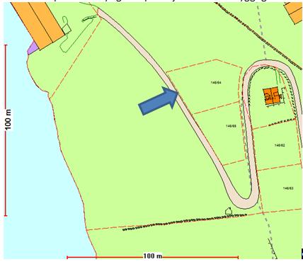 Planstatus Eigedomen ligg i uregulert område innanfor det som i kommuneplanen sin arealdel er definert som LNF-område og innanfor 100-metersbeltet langs sjøen, jf. plan- og bygningslova 1-8, 1. ledd.