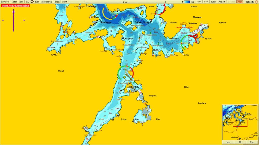 Materiale og metode Det ble utført målinger av salinitet, temperatur, oksygen, turbiditet og fluorescens ved Skjerpøyskjæra (Figur 1) den 15. august 2017.