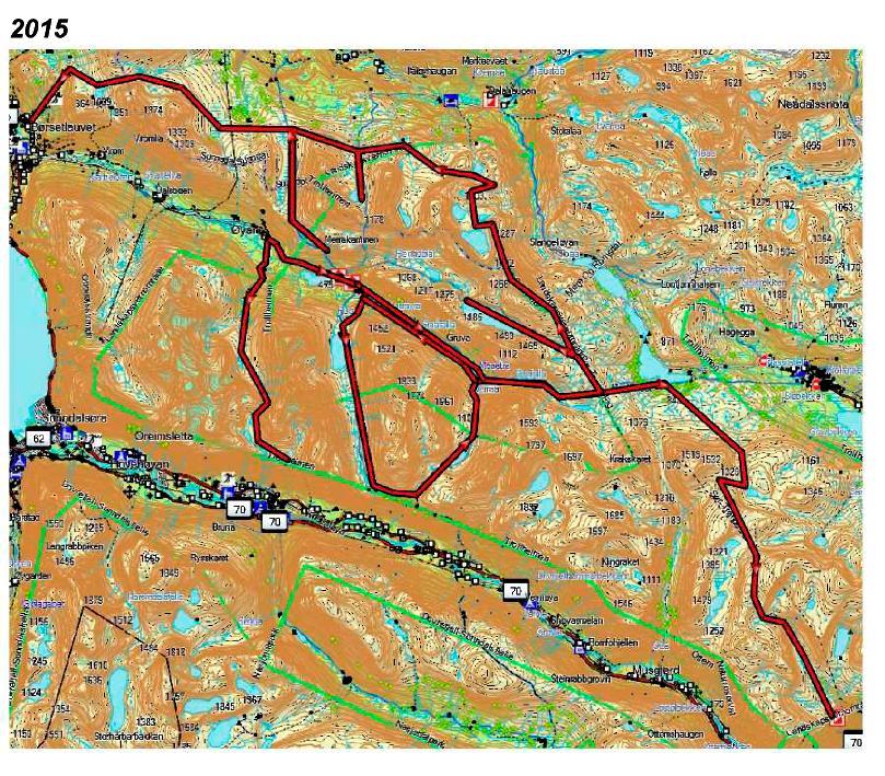 Naturmangfoldloven og verneforskrift Søknaden berører områder både Trollheimen og Innerdalen landskapsvernområder.