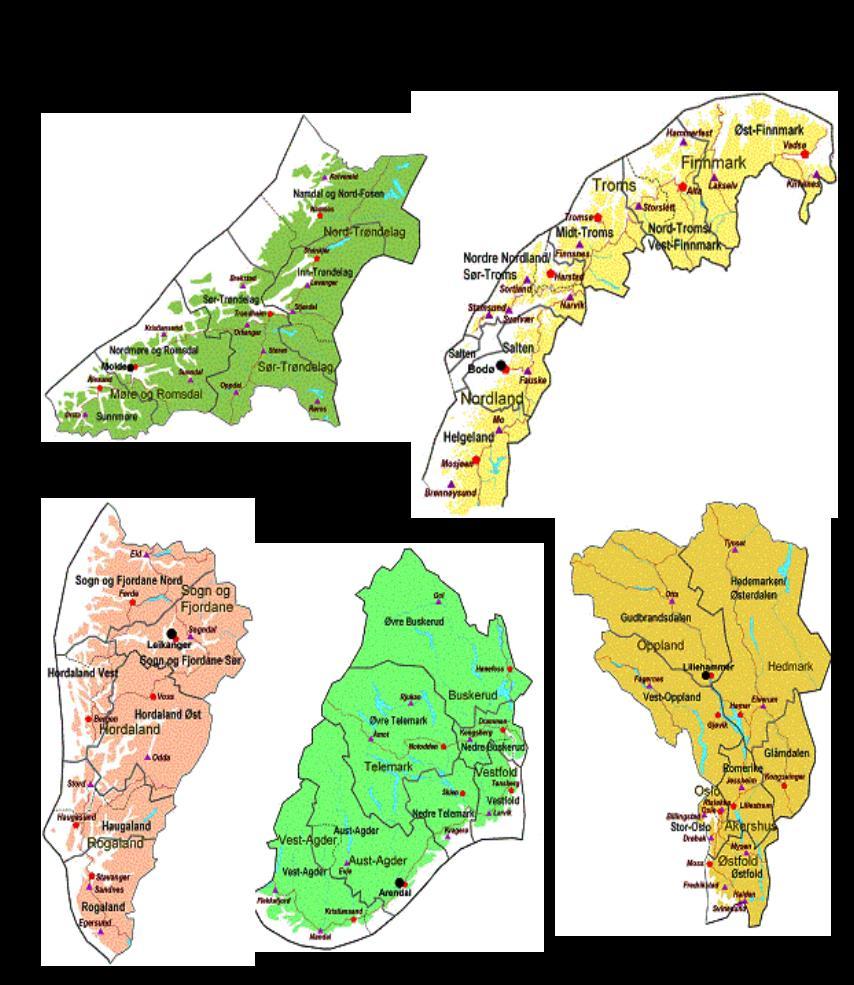 Modellsystem som forvaltes av NTP-etatene i Norge: Nasjonal modell (NTM6) for reiser over 7 mil, ca 1500 soner 5 regionale modeller (RTM) for reiser under 7 mil, ca 14 000 soner (grunnkretser) Ny