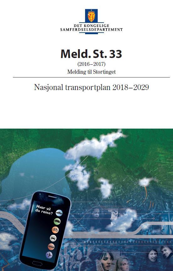 Nasjonal Transportplan NTP er melding til Stortinget om hvordan Regjeringen ser for seg utvikling i transportsektoren i kommende 12-års periode.