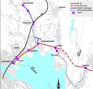 23 Status: Rv 23 er sterkt forsinket