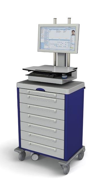 Datamaskin på hjul all modul koplingsbar dph medisinske vogner Egenskaper koplingsbar DPH Kan
