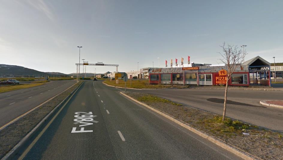 Giæverbukta omstigningspunkt, Tromsø (Google Street