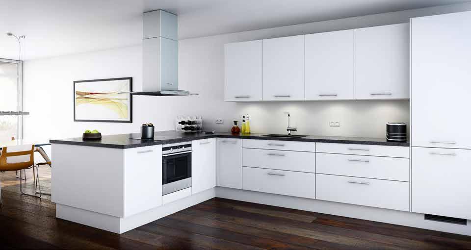 Como hvit eik / Stecca Et fantastisk spennende kjøkken som lever opp til både designet og kvaliteten i moderne og veldesignede hus.