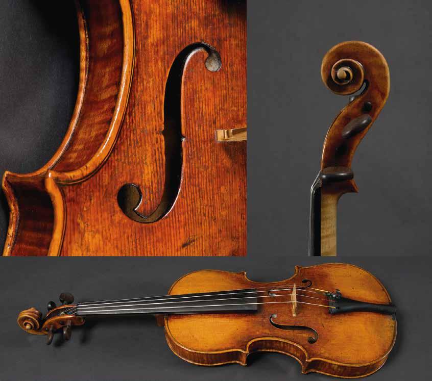 Domenico Montagnana fiolin Venezia 1730 40 Lengde 35,5cm Bredde 16,4/20,1 cm Fiolinen er for tiden utlånt til Ragnhild Kyvik Bauge.