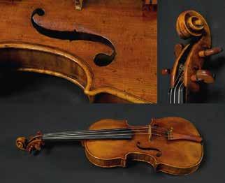 Guadagnini, fiolin, Milano 1753 Lengde 35,5 cm, Bredde 16,7 cm/20,4 cm Fiolinen er for tiden utlånt til David Coucheron.