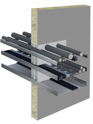 Gipsplate og Betongvegg 100 mm Tabell: 13 Brannklasse E 90 / EI 60 Gipsplate og Betongvegg 100 mm.