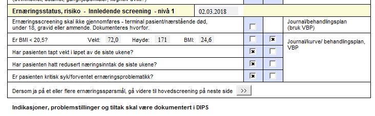 = Sjekkliste pasientsikkerhet Del 1 Skal starte opp med strålebehandling mot