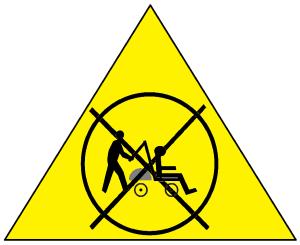 Tomgangs signal D bremsene er låst, man kan kjøre rullestolen N bremsene er sluppet løs, man kan taue rullestolen Finnes på skjermene Vær oppmerksom, les brukerhåndboka