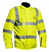 Halvarssons Jakker tekstil Halvarssons Bukser tekstil High vis jacket Polycoated Overtrekksjakke tilpasset Safety
