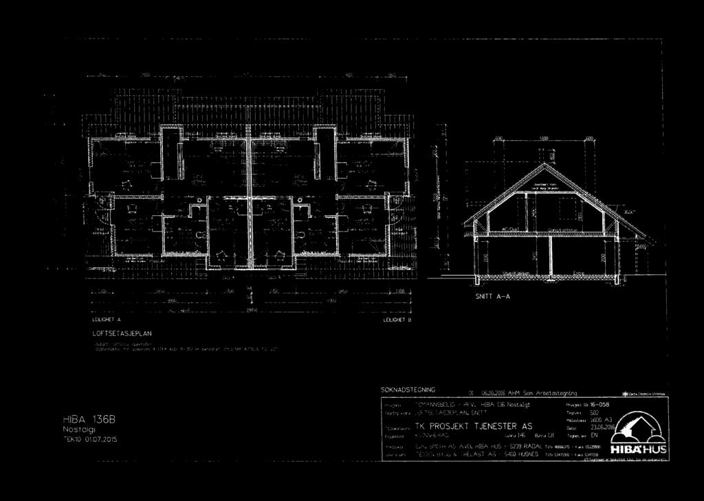 «- 5 " BOO " SNTT 900 LEUGHET _ 3 \ ; A A s 0 LEUG-ET B A S i LOFTSETASJEPLAN (Oppgitt romed=gvfute) Dogsysfckor for soverom 4 (TEK kup 8-35) er beregnet uhro NB 42626 fig 23 0 050205 Am Som Arbeids