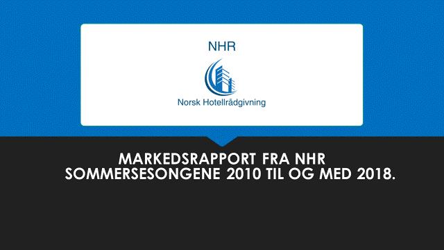 Gode kontakt. Her har jeg ved hjelp av tall fra SSB og Statistikknett laget en markedsrapport med fokus på sommersesongene fra og med juni til og med august i årene 21 til og med 218.