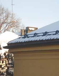 DEVIsnow 20T varmekabelen er spesielt godt egnet på tak med takpapp pga. den forholdsvis lave effekten per meter.