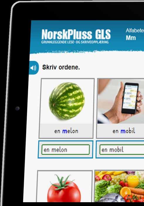 KOMMER 2018 NorskPluss GLS er et nettbasert læremiddel for unge og voksne som skal