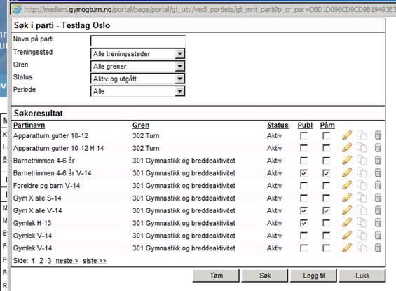 Her er oversikten over partiene til Testlaget, og her fremgår det at det partiet som det nå er overført