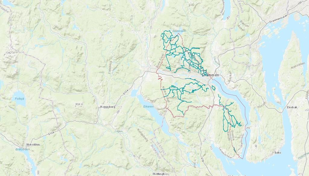 Skiløyper Det er sammenhengende