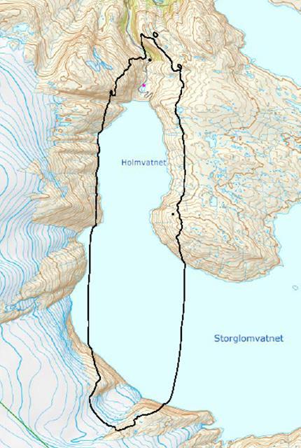 21 Figur 24 Lden 40 db - uttak 3 og 4 Opplevelseskvaliteten og attraktiviteten til området vil påvirkes negativt av helikoptertransport og støy.